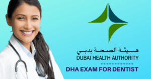 DHA exam for a dentist