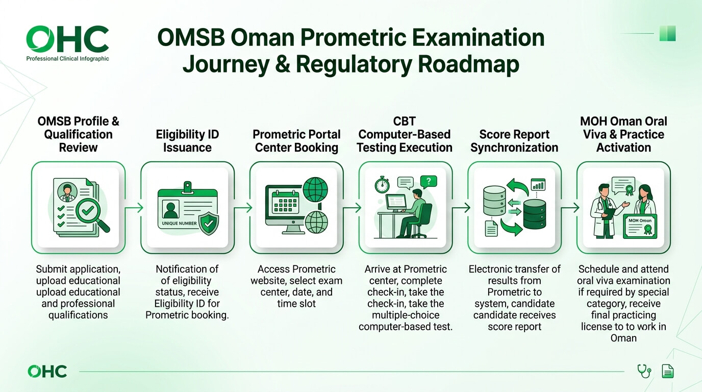 Official Oman OMSB Prometric Examination Journey and Regulatory Roadmap